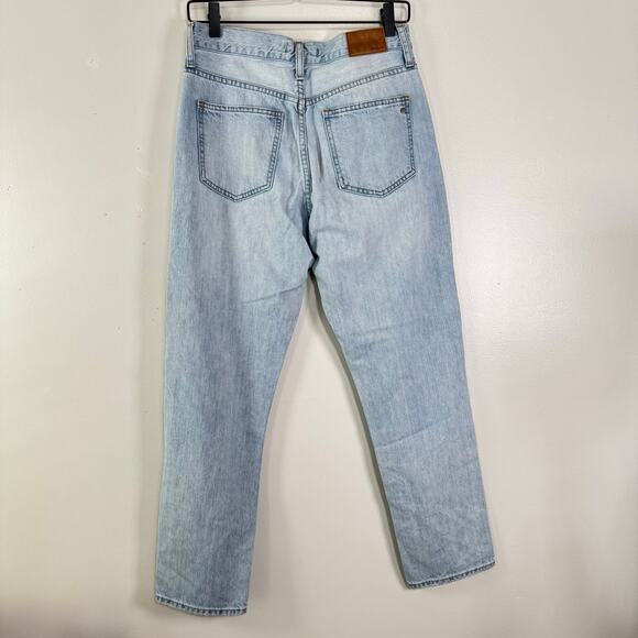 Madewell Light Blue Straight Leg Jeans - Picture 6 of 13